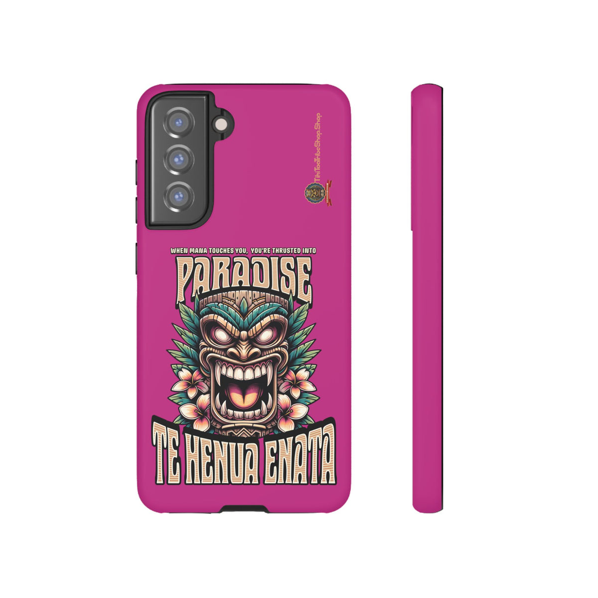 Te Henua Enata â Coque Antichoc Tiki Ancestral & Puissant