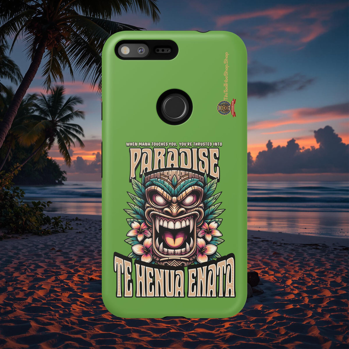 Te Henua Enata â Coque Antichoc Tiki Ancestral & Puissant
