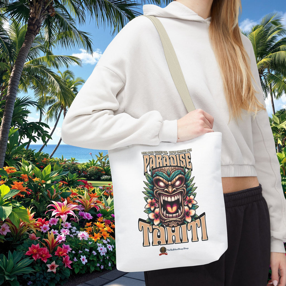 TAHITI  PARADISE Tote Bag