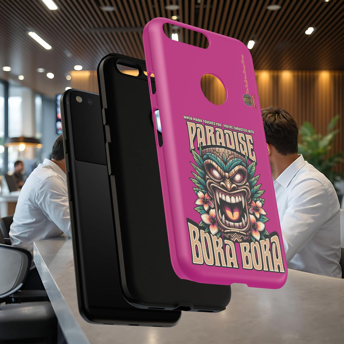Bora Bora – Coque Antichoc Premium Tiki Élégance