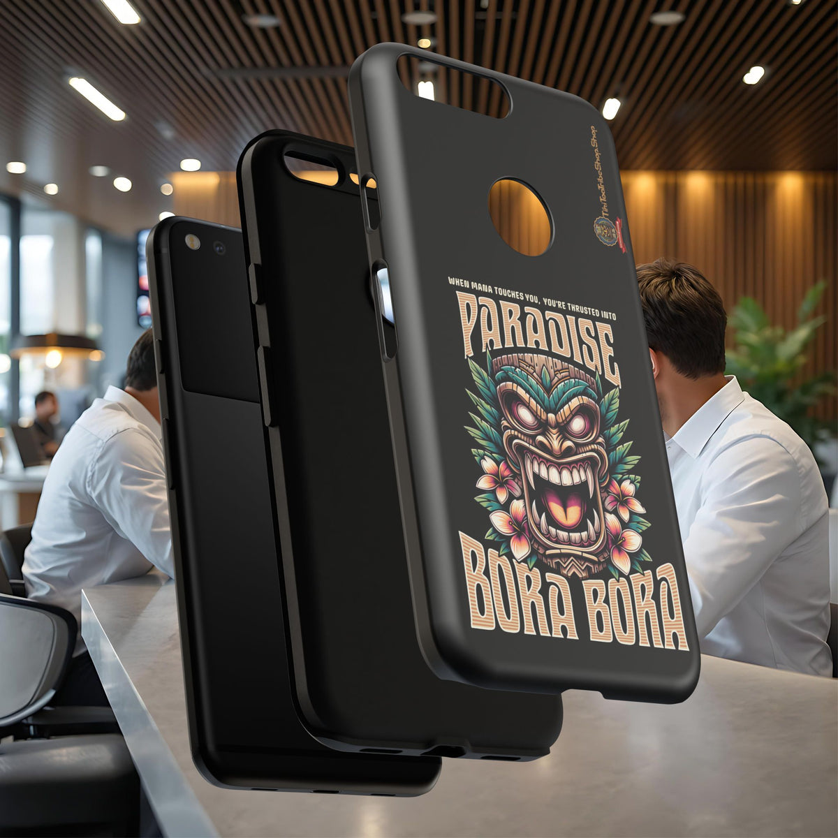Bora Bora – Coque Antichoc Premium Tiki Élégance