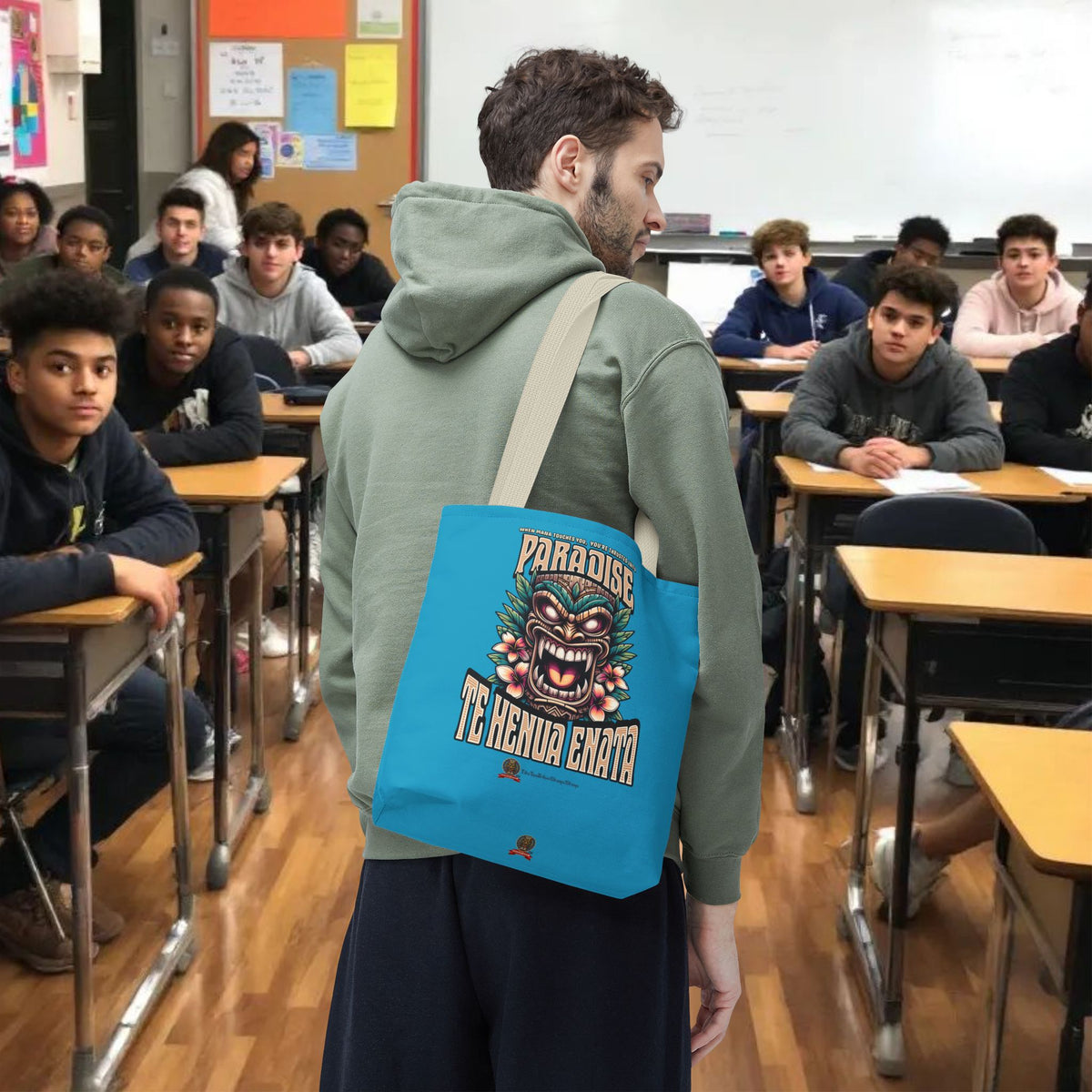 TE HENUA ENATA PARADISE Tote Bag