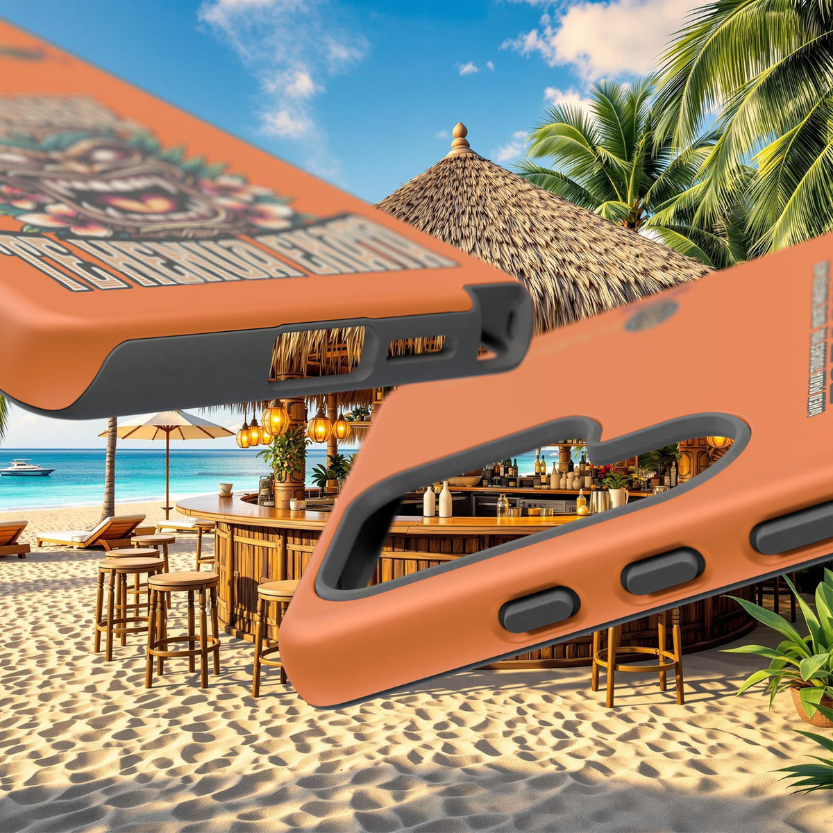 Te Henua Enata â Coque Antichoc Tiki Ancestral & Puissant