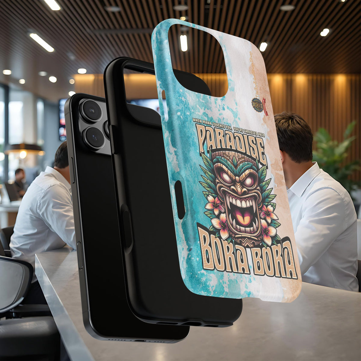 Bora Bora – Coque Antichoc Premium Tiki Élégance