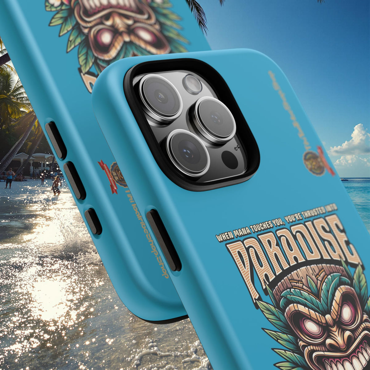 Te Henua Enata â Coque Antichoc Tiki Ancestral & Puissant