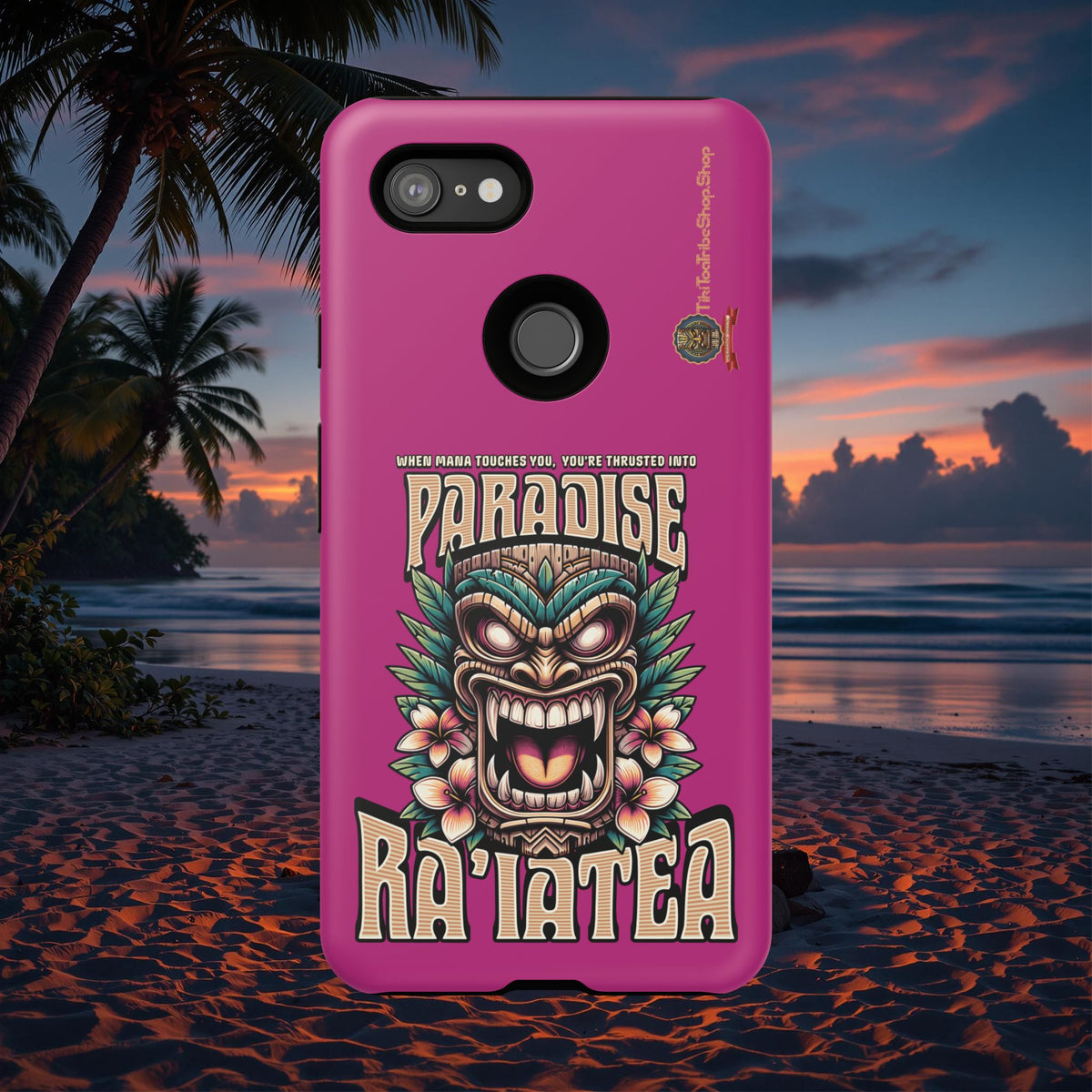 Ra’iatea – Coque Tiki Tribal de Protection Premium