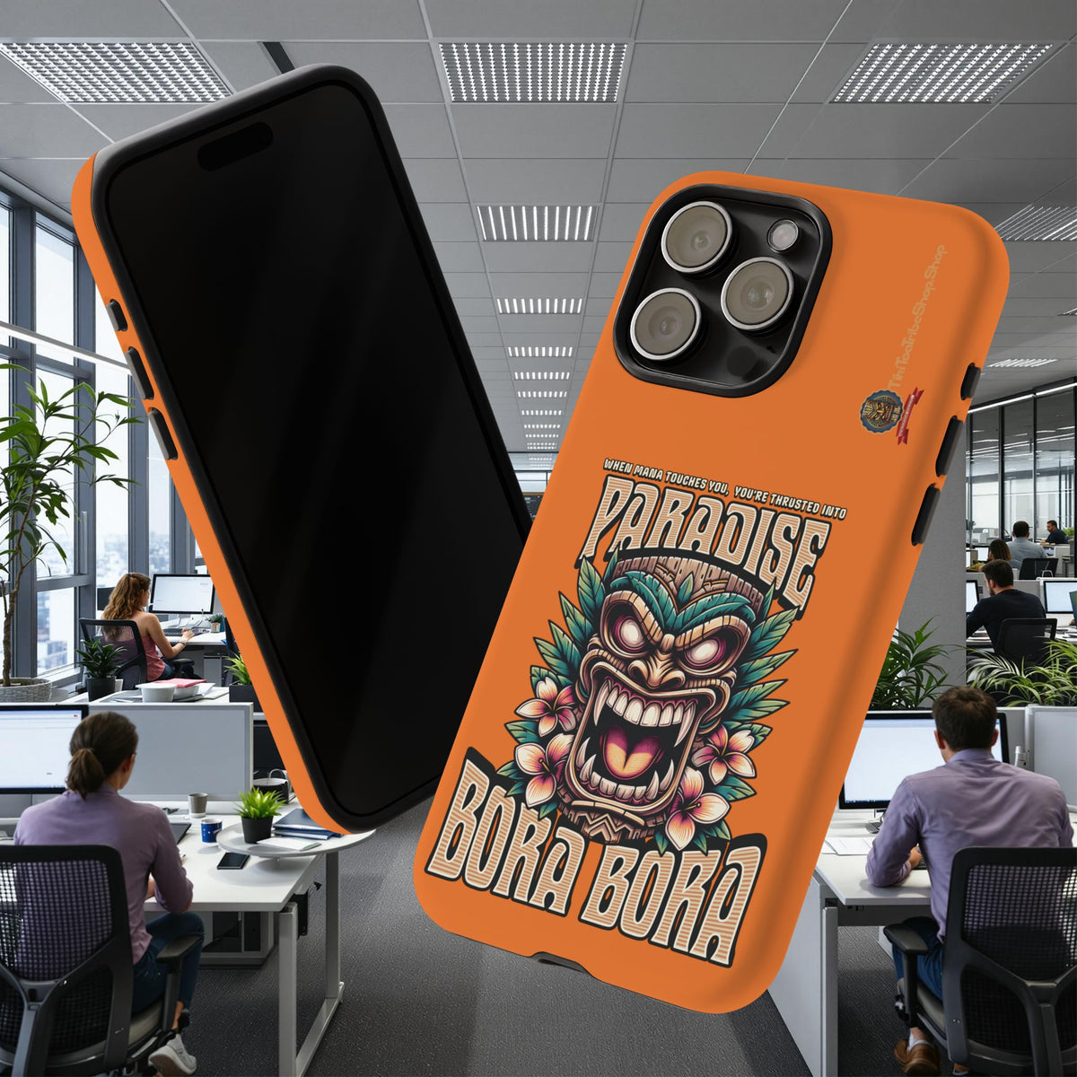 Bora Bora – Coque Antichoc Premium Tiki Élégance