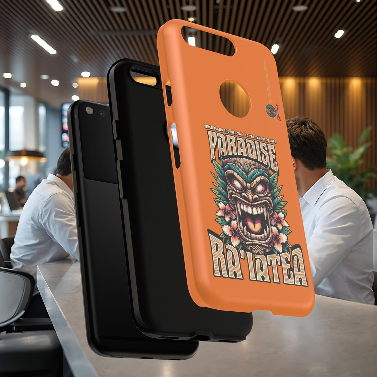 Ra’iatea – Coque Tiki Tribal de Protection Premium