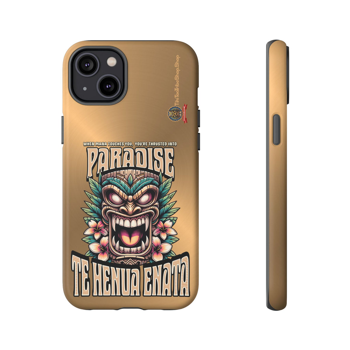 Te Henua Enata â Coque Antichoc Tiki Ancestral & Puissant