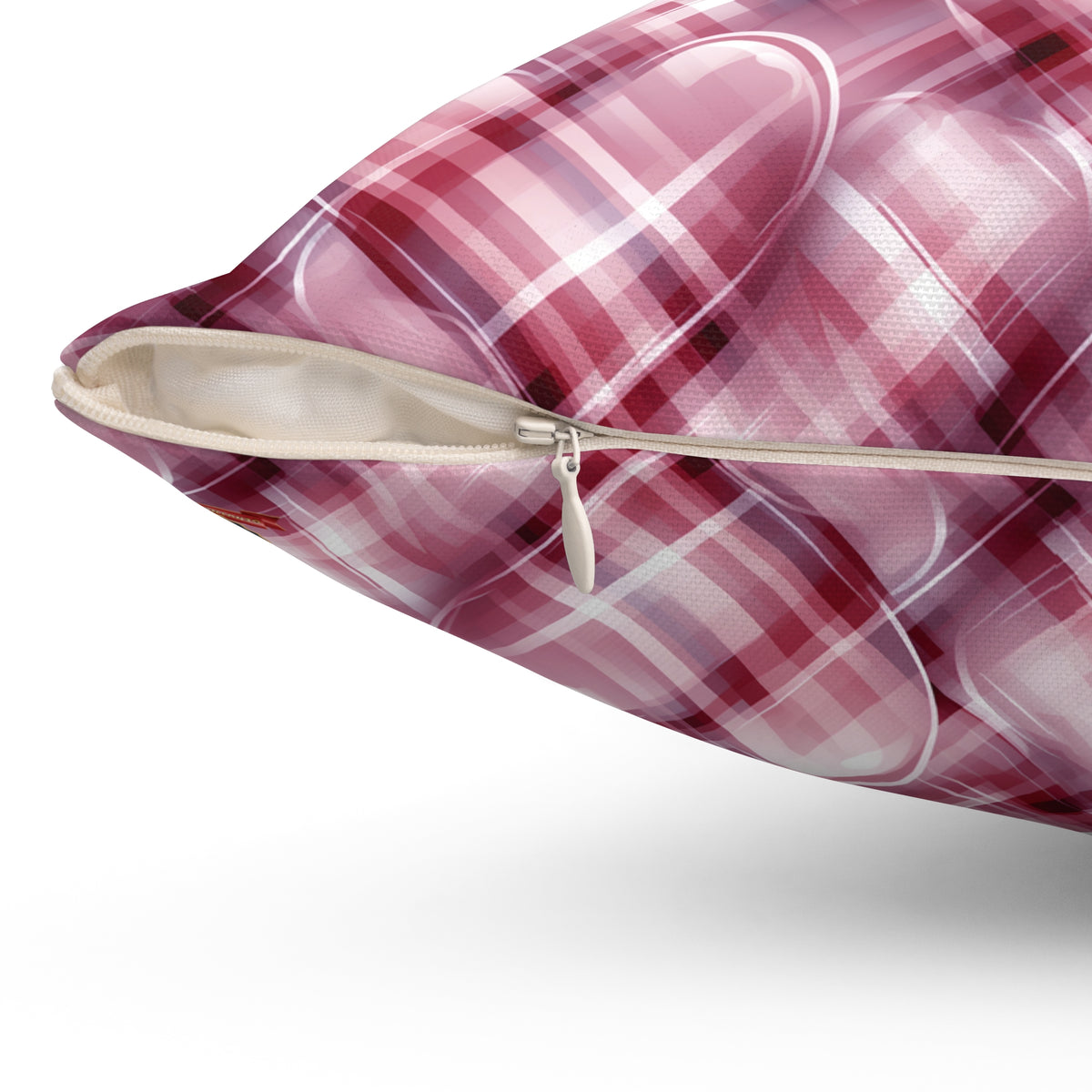 Charme Plaid : Harmonie de Coeurs