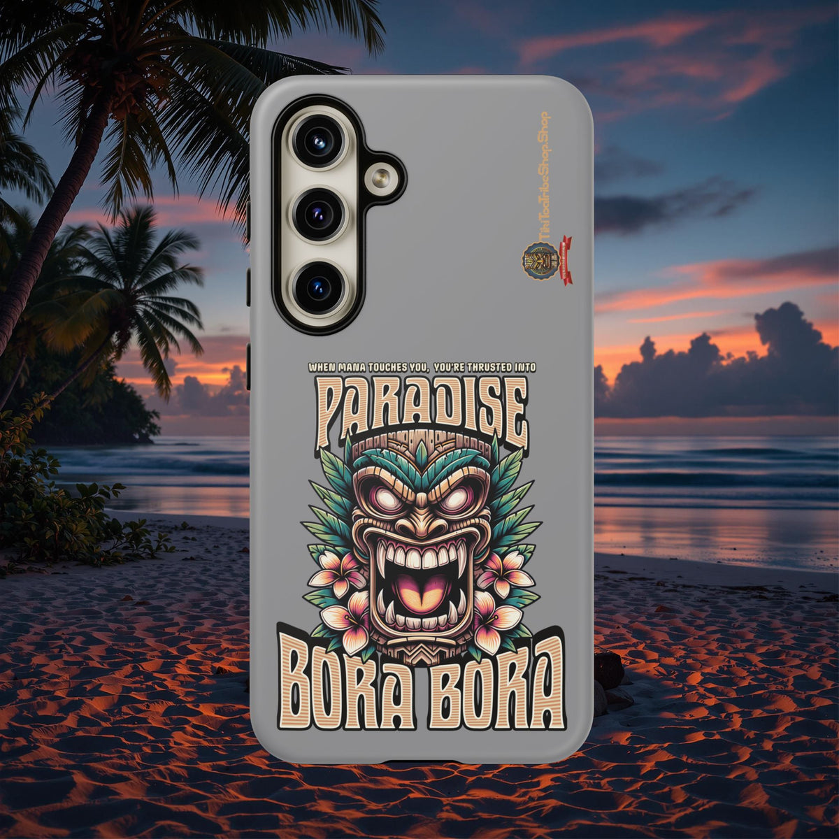 Bora Bora – Coque Antichoc Premium Tiki Élégance