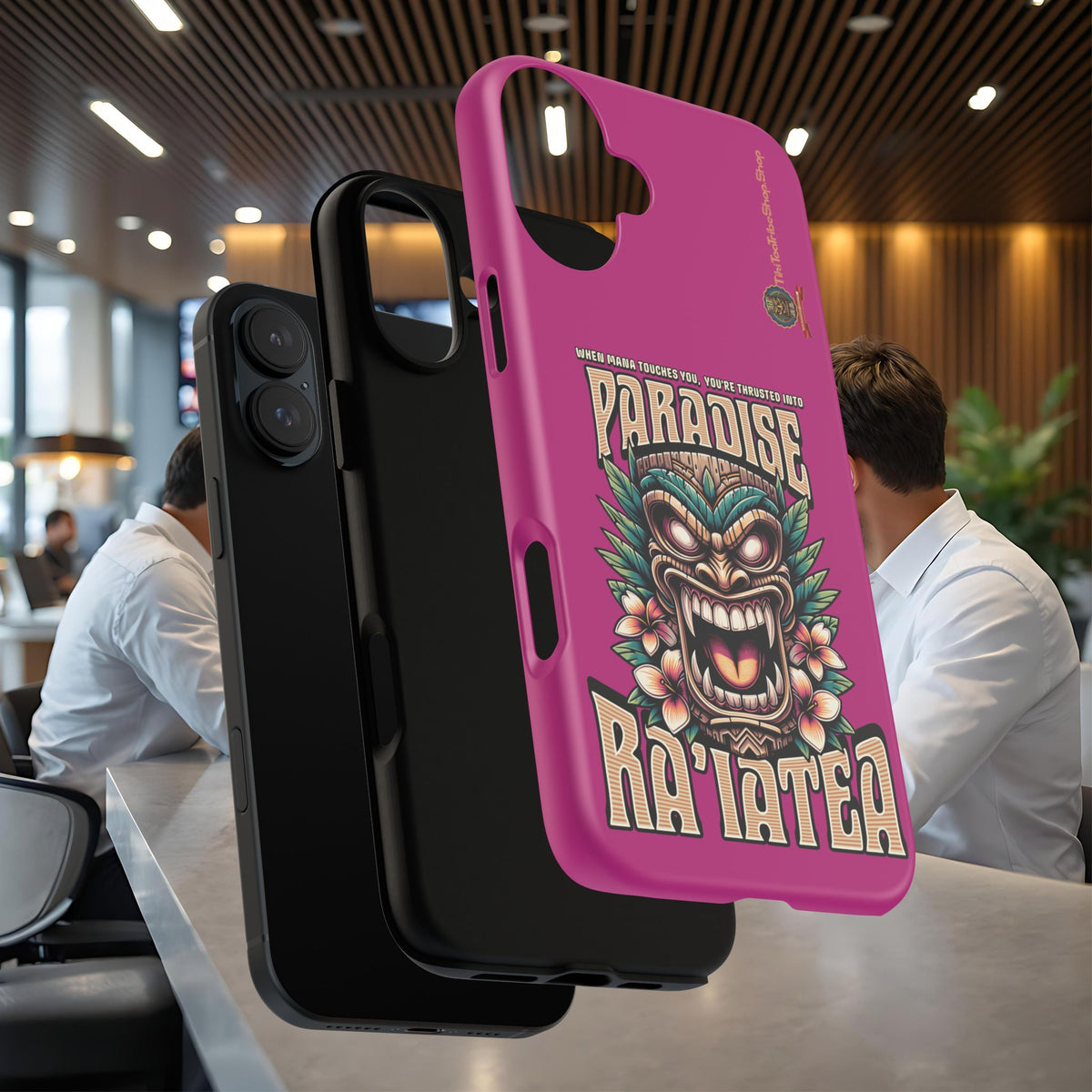 Ra’iatea – Coque Tiki Tribal de Protection Premium