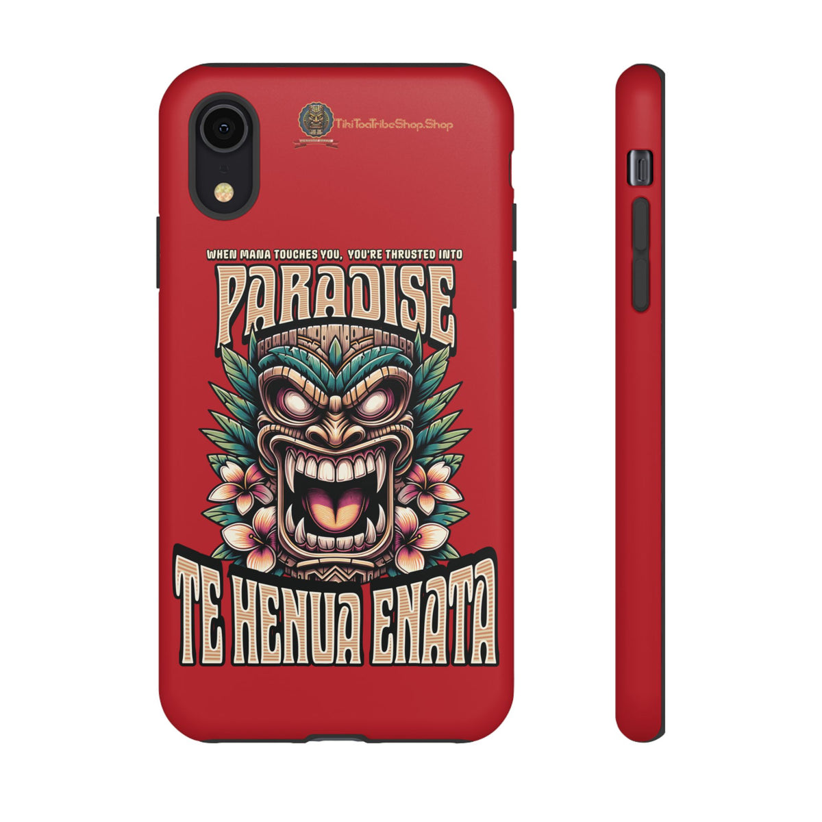 Te Henua Enata â Coque Antichoc Tiki Ancestral & Puissant