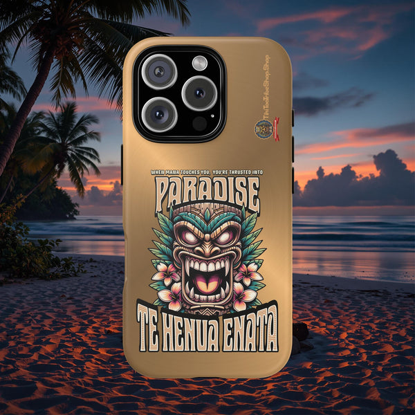 Te Henua Enata â Coque Antichoc Tiki Ancestral & Puissant