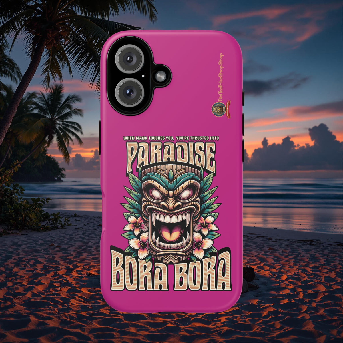 Bora Bora – Coque Antichoc Premium Tiki Élégance