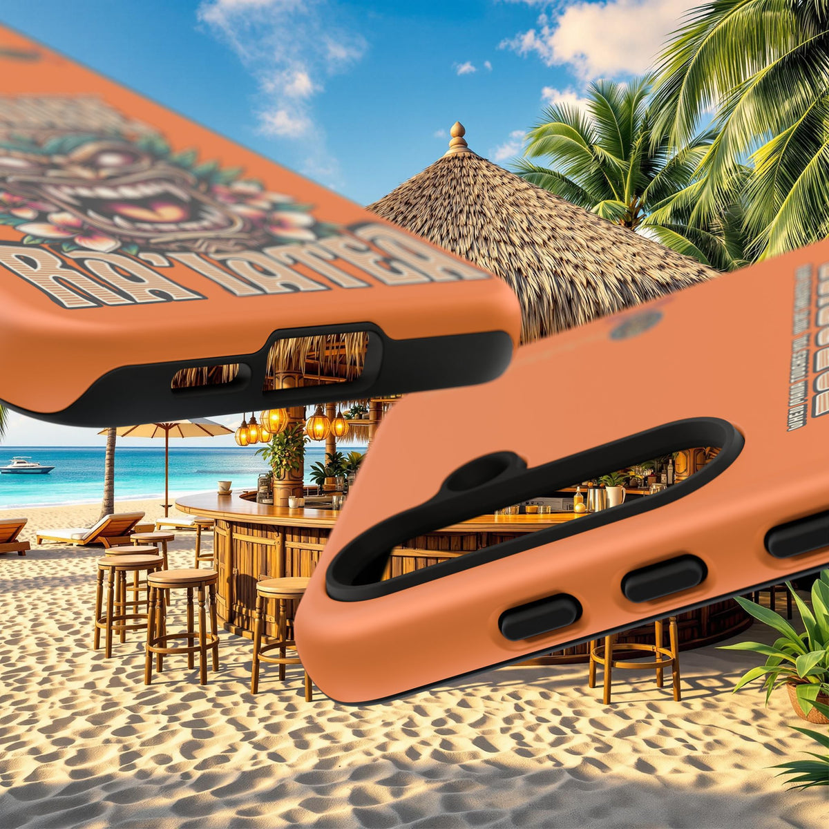 Ra’iatea – Coque Tiki Tribal de Protection Premium