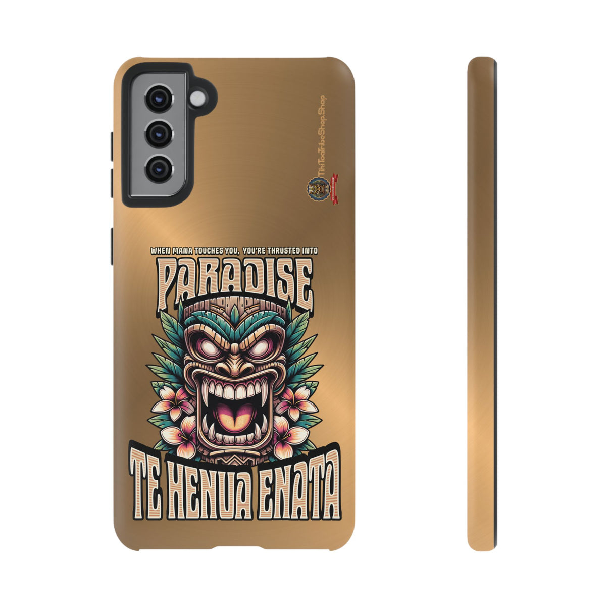 Te Henua Enata â Coque Antichoc Tiki Ancestral & Puissant