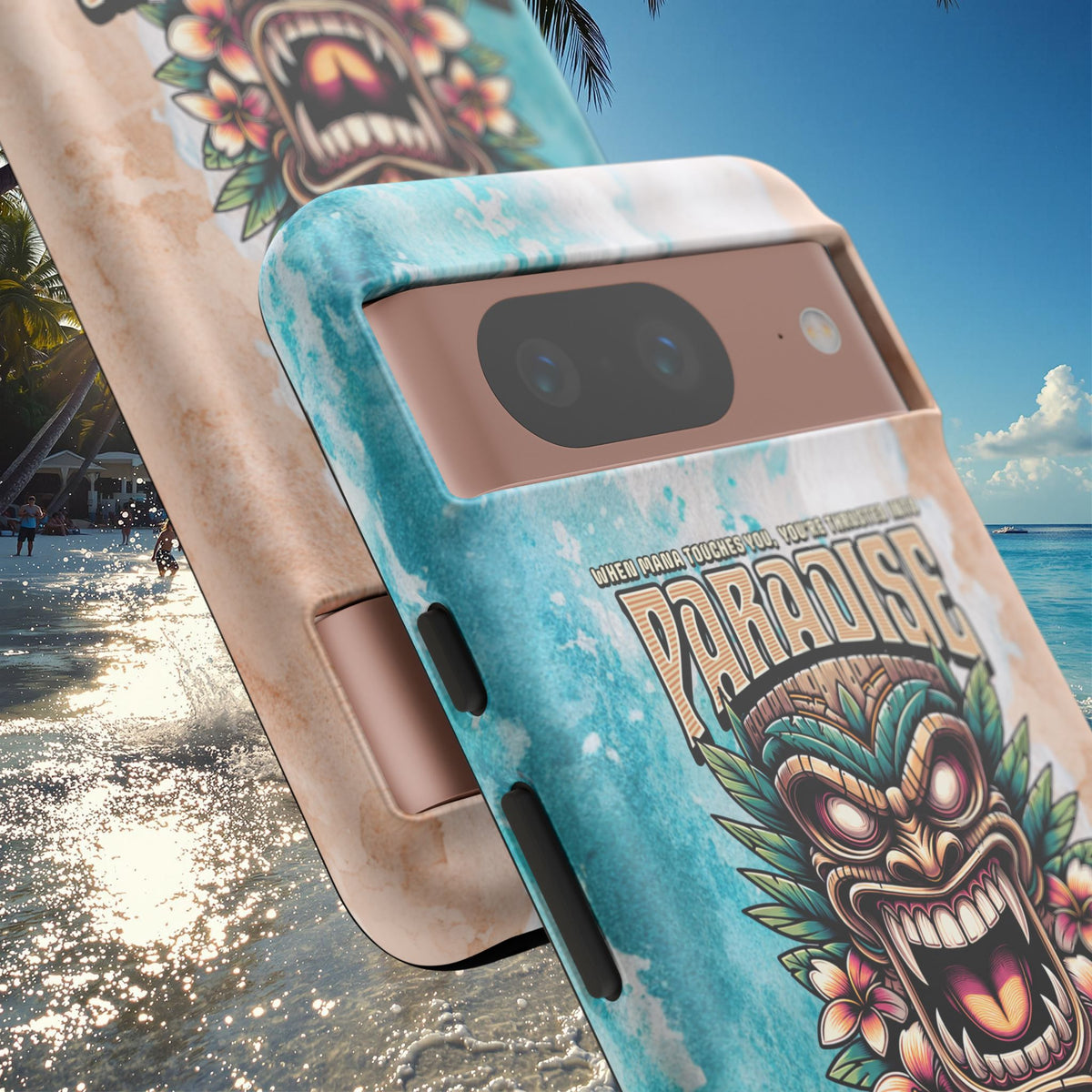 Te Henua Enata â Coque Antichoc Tiki Ancestral & Puissant