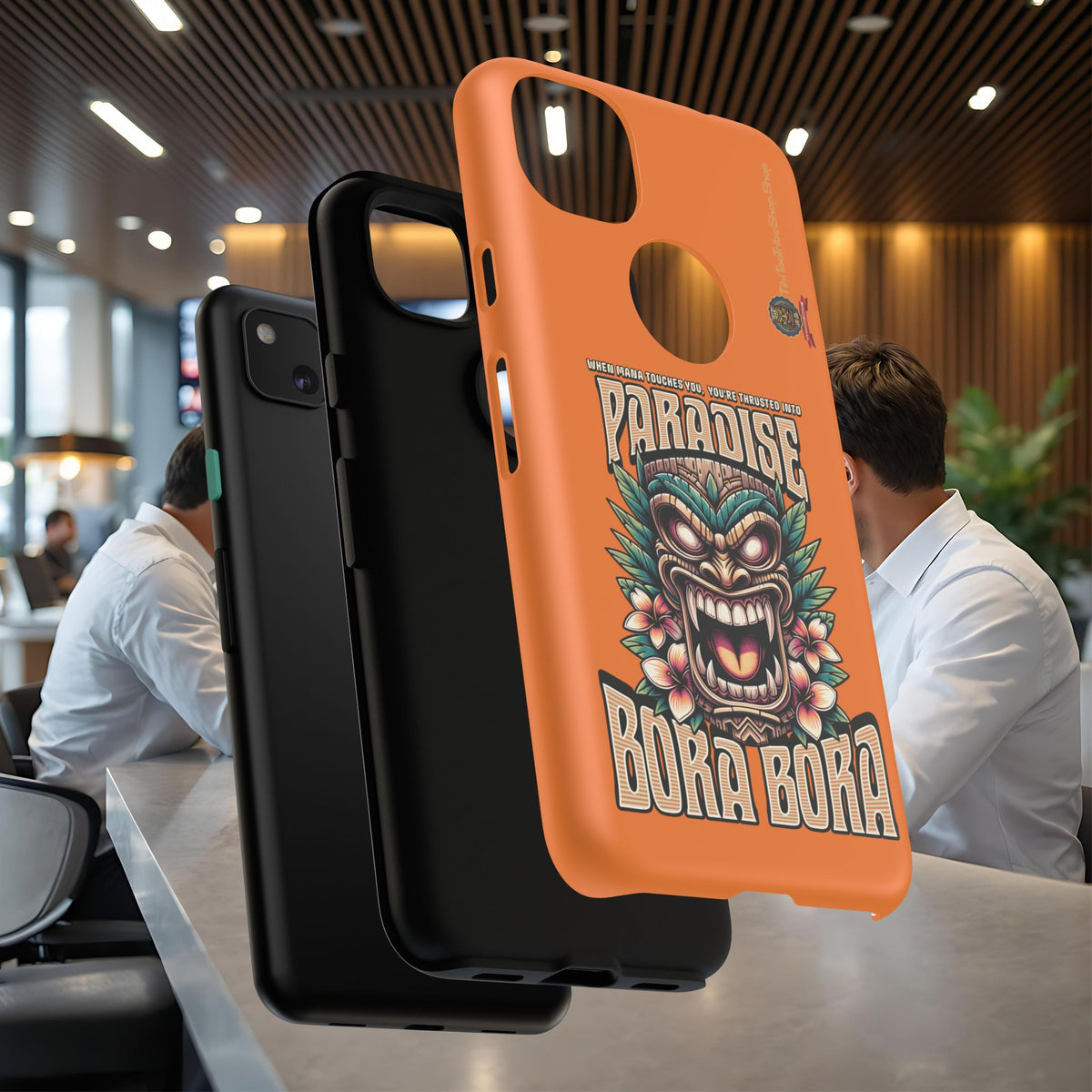 Bora Bora – Coque Antichoc Premium Tiki Élégance