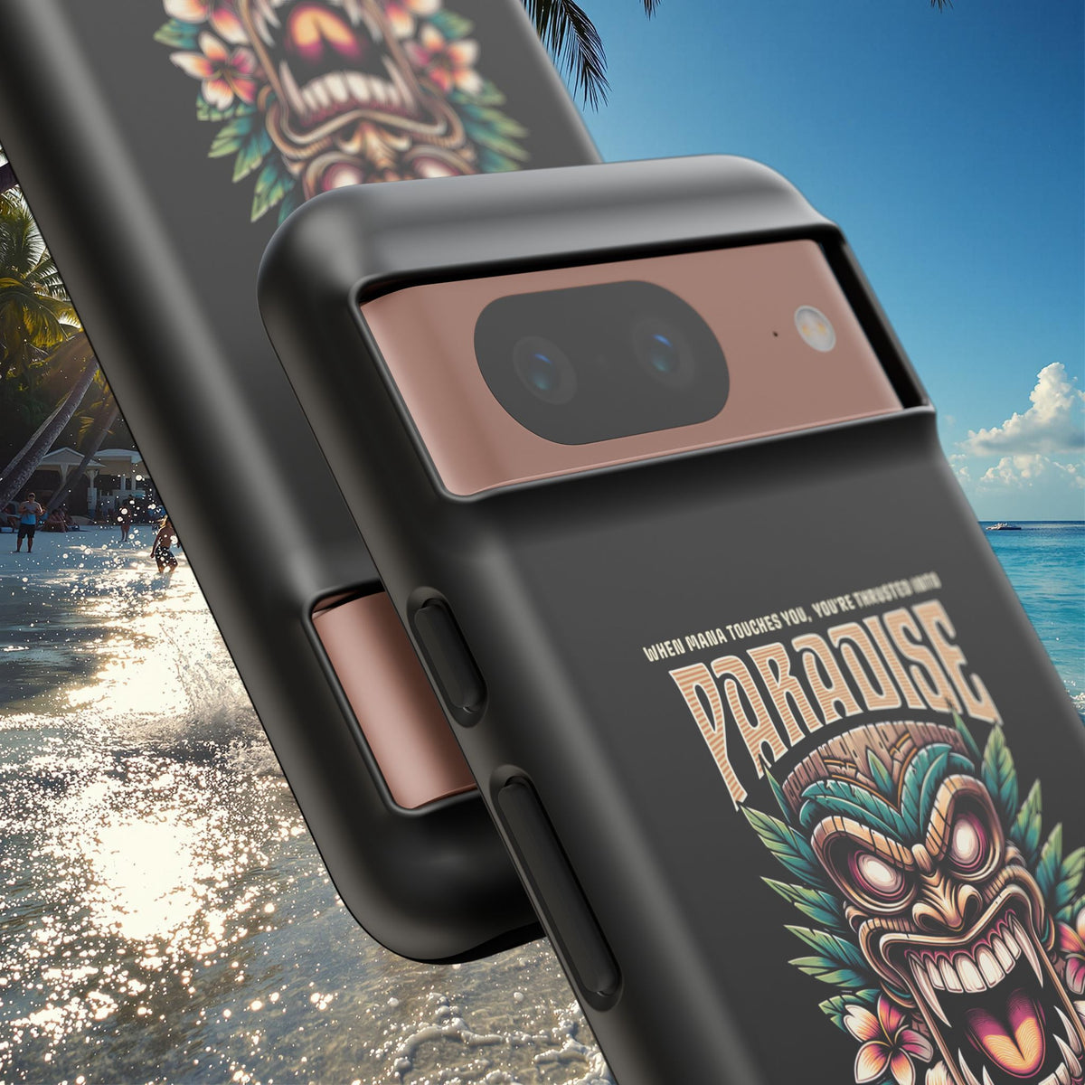 Te Henua Enata â Coque Antichoc Tiki Ancestral & Puissant