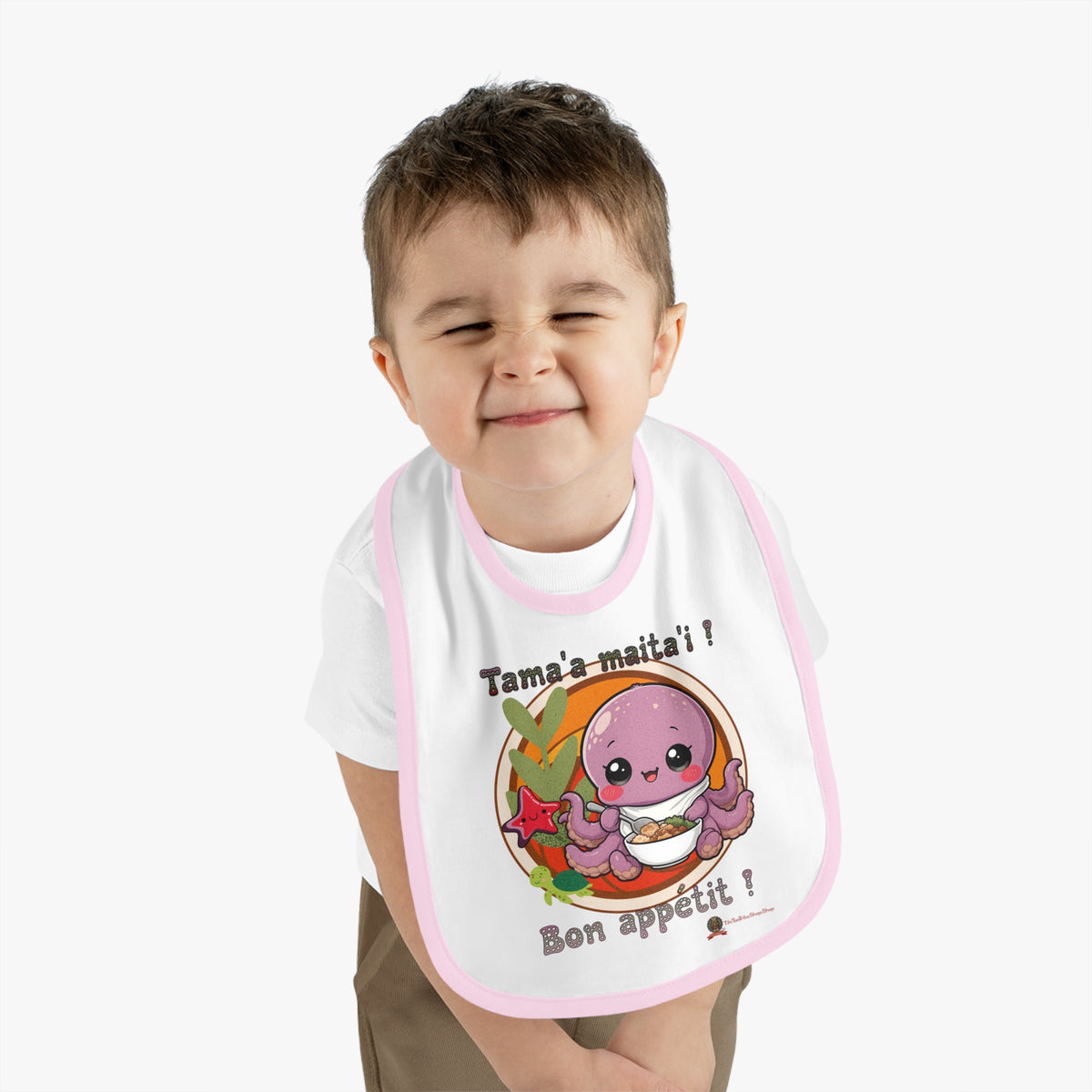 Petit Poulpe Kawaii - Bon Appétit ! Tama'a Maita'i !