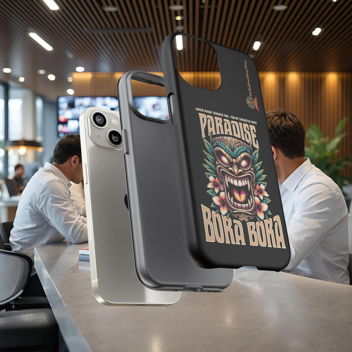 Bora Bora – Coque Antichoc Premium Tiki Élégance