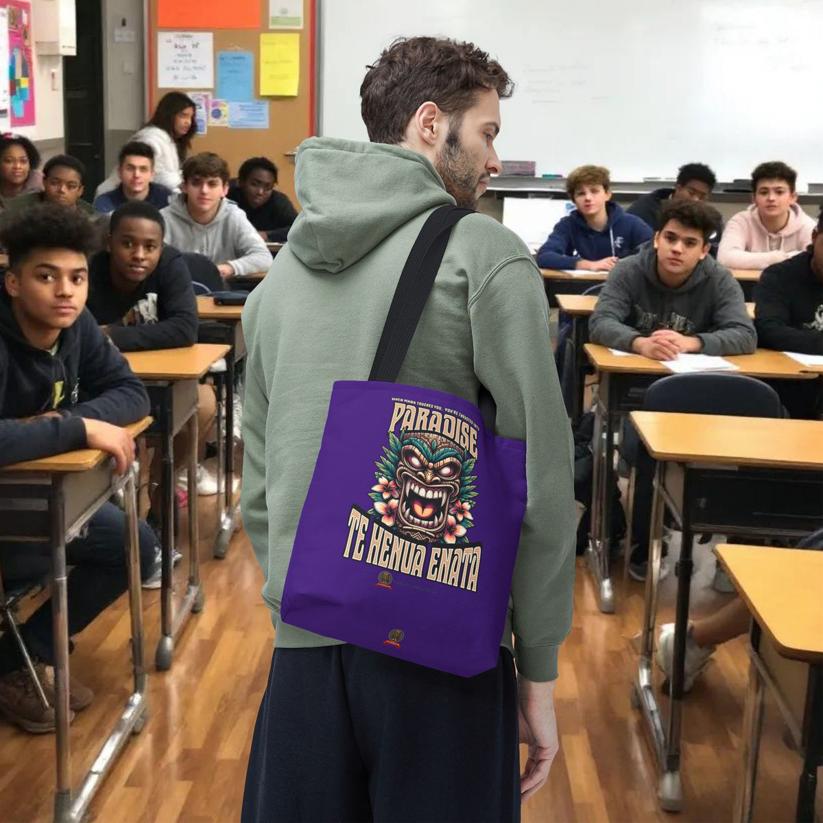 TE HENUA ENATA PARADISE Tote Bag