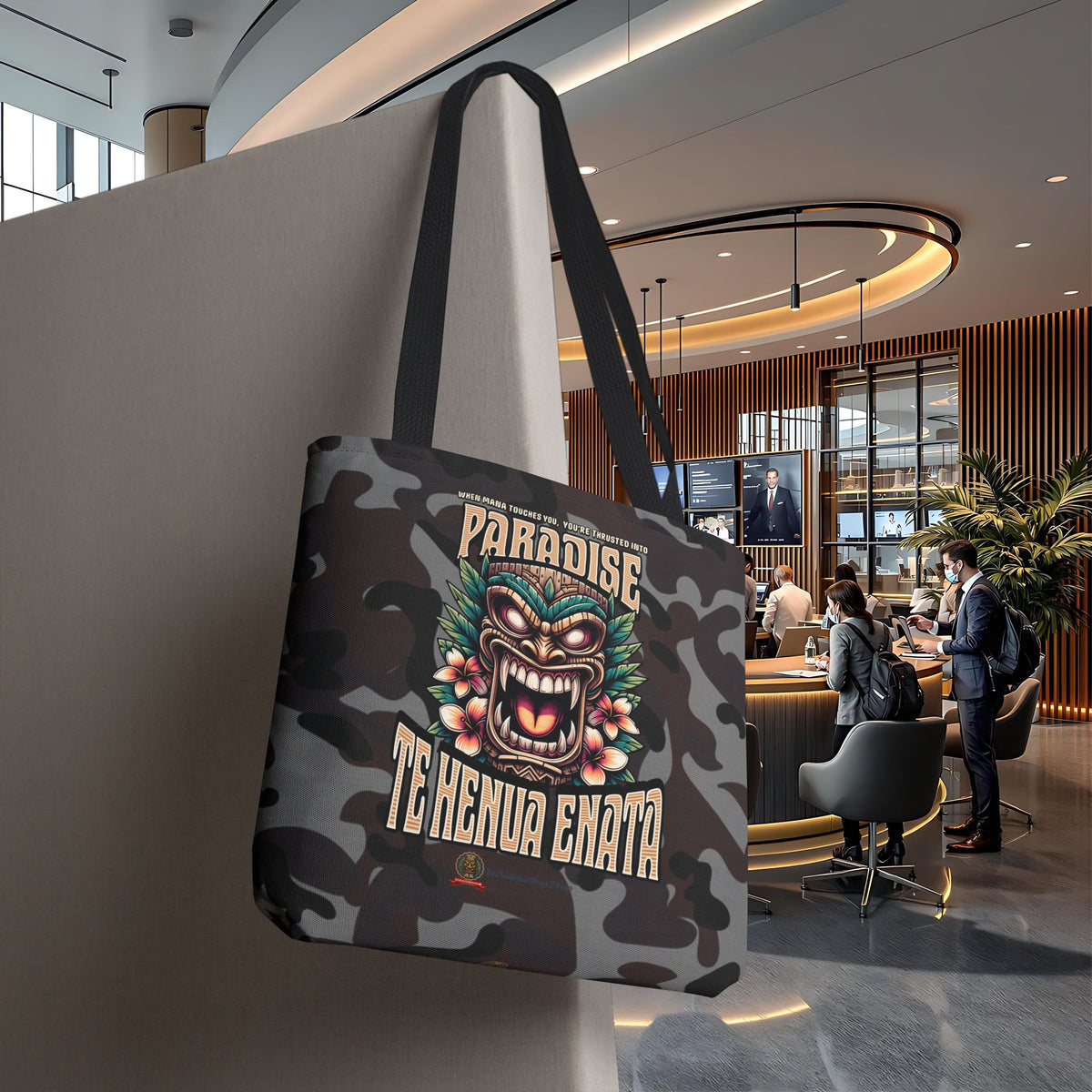 TE HENUA ENATA PARADISE Tote Bag