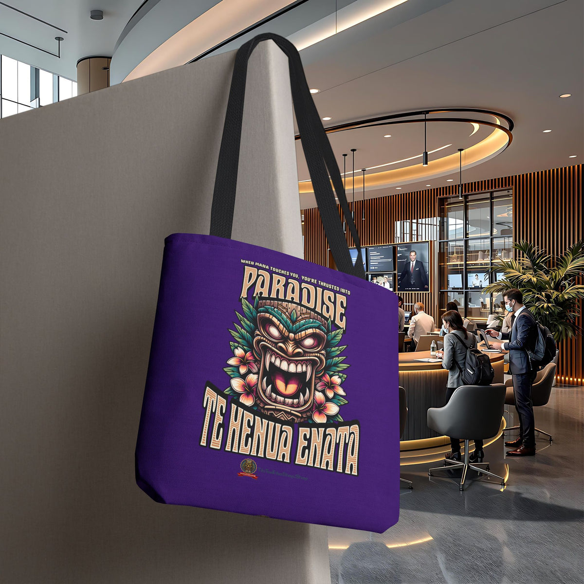 TE HENUA ENATA PARADISE Tote Bag