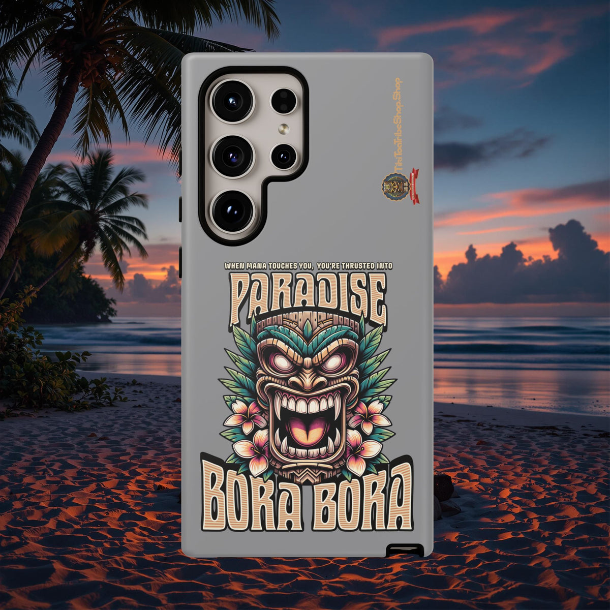 Bora Bora – Coque Antichoc Premium Tiki Élégance