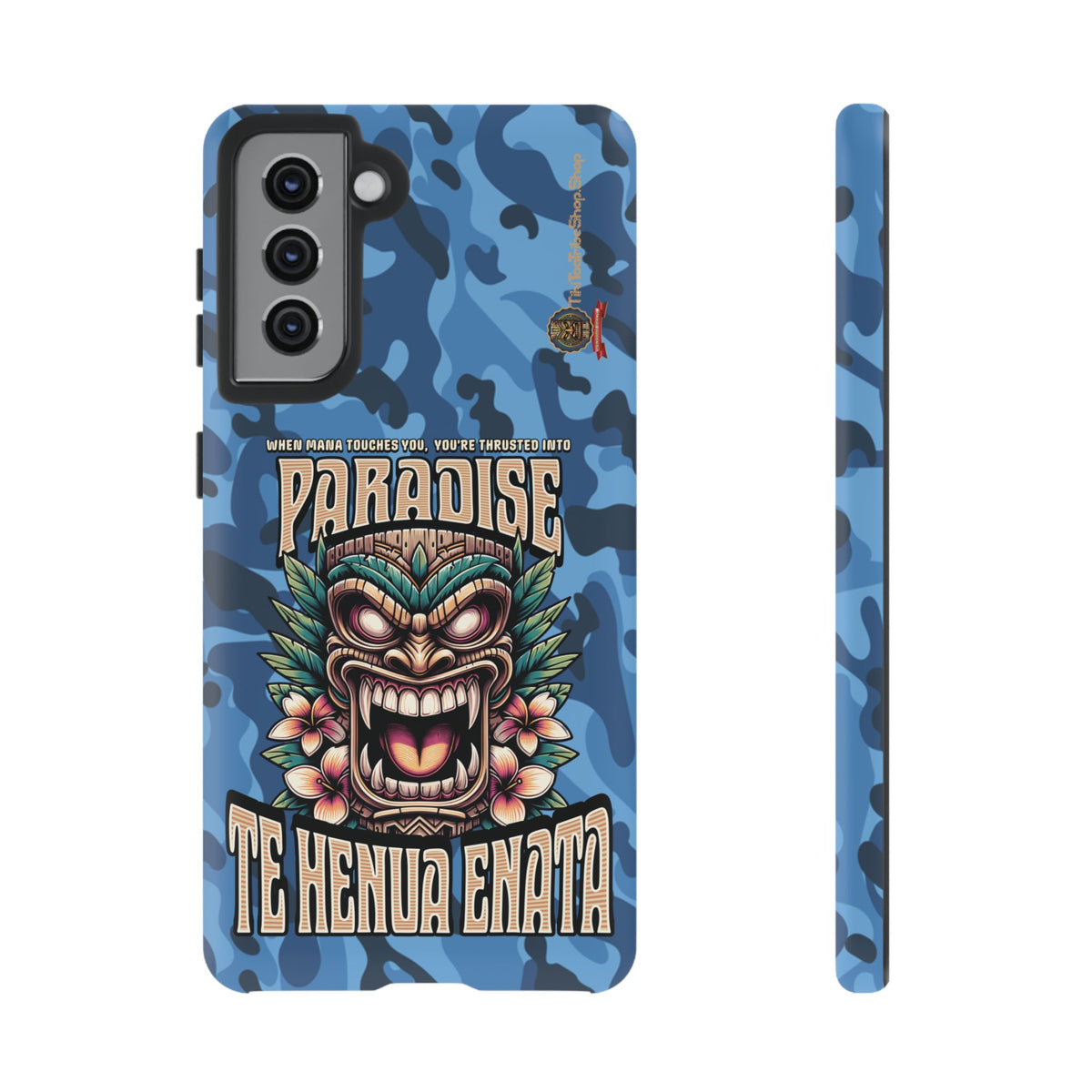 Te Henua Enata â Coque Antichoc Tiki Ancestral & Puissant