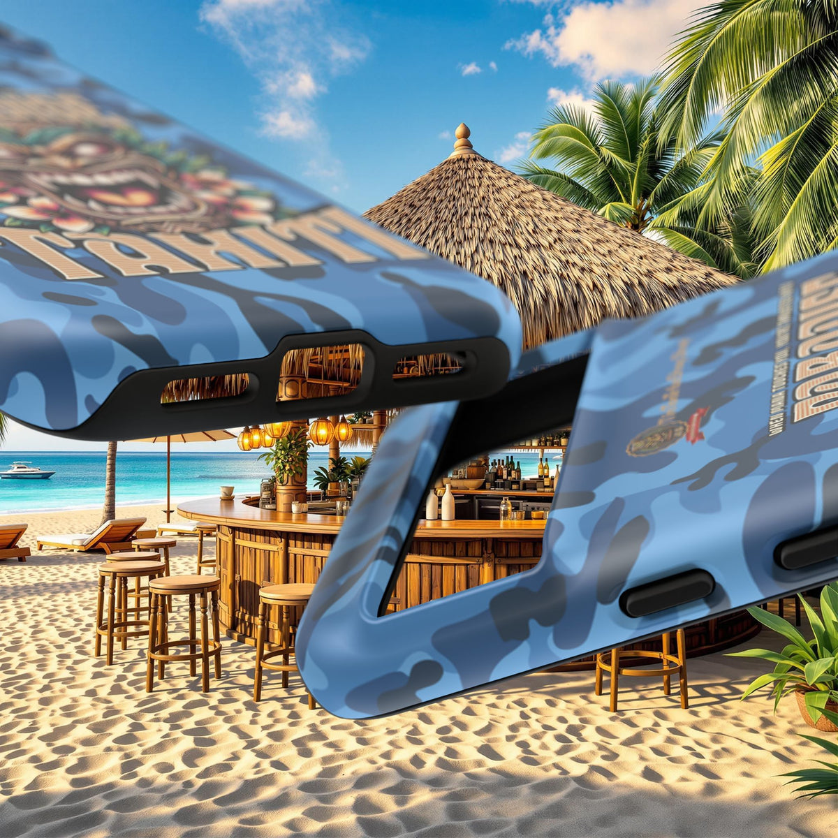 Tahiti â Coque Antichoc Premium Tiki Royal
