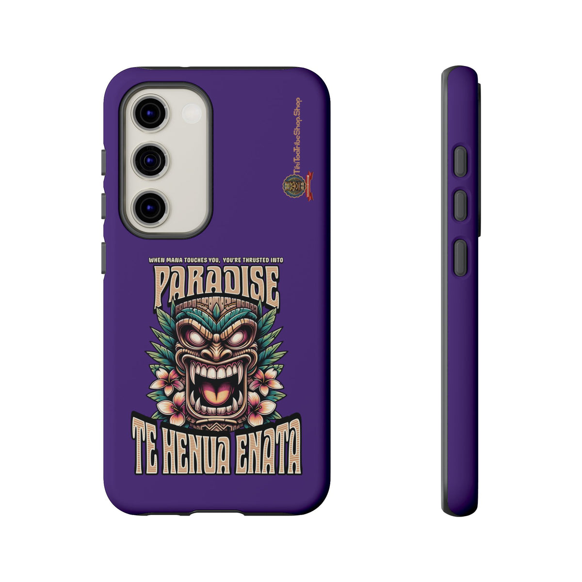 Te Henua Enata â Coque Antichoc Tiki Ancestral & Puissant