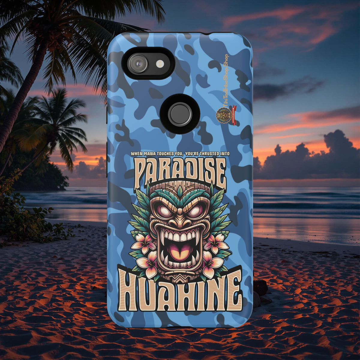 Huahine â Coque Antichoc Premium Tiki Fenua