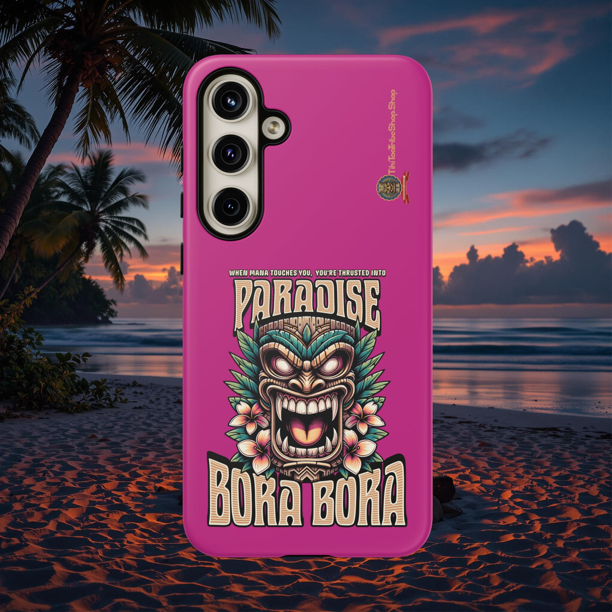 Bora Bora – Coque Antichoc Premium Tiki Élégance