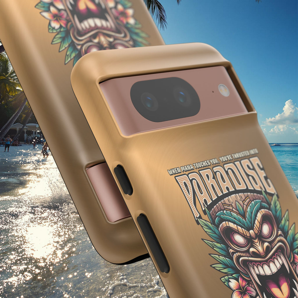 Te Henua Enata â Coque Antichoc Tiki Ancestral & Puissant