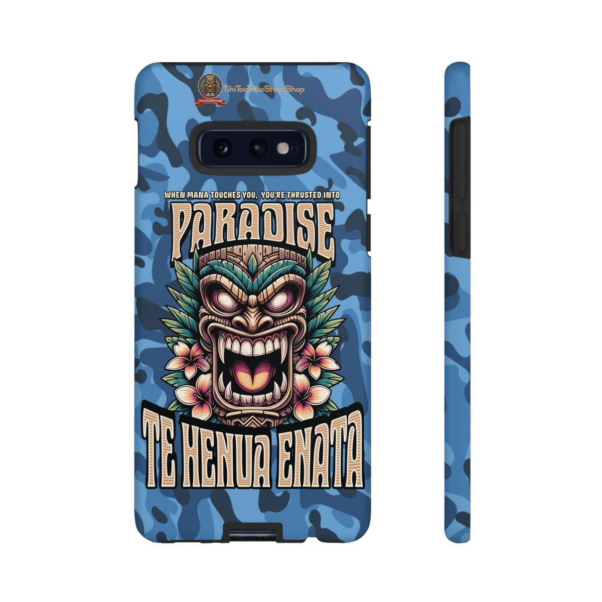 Te Henua Enata â Coque Antichoc Tiki Ancestral & Puissant