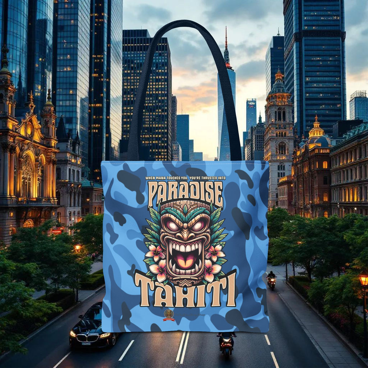 TAHITI  PARADISE Tote Bag