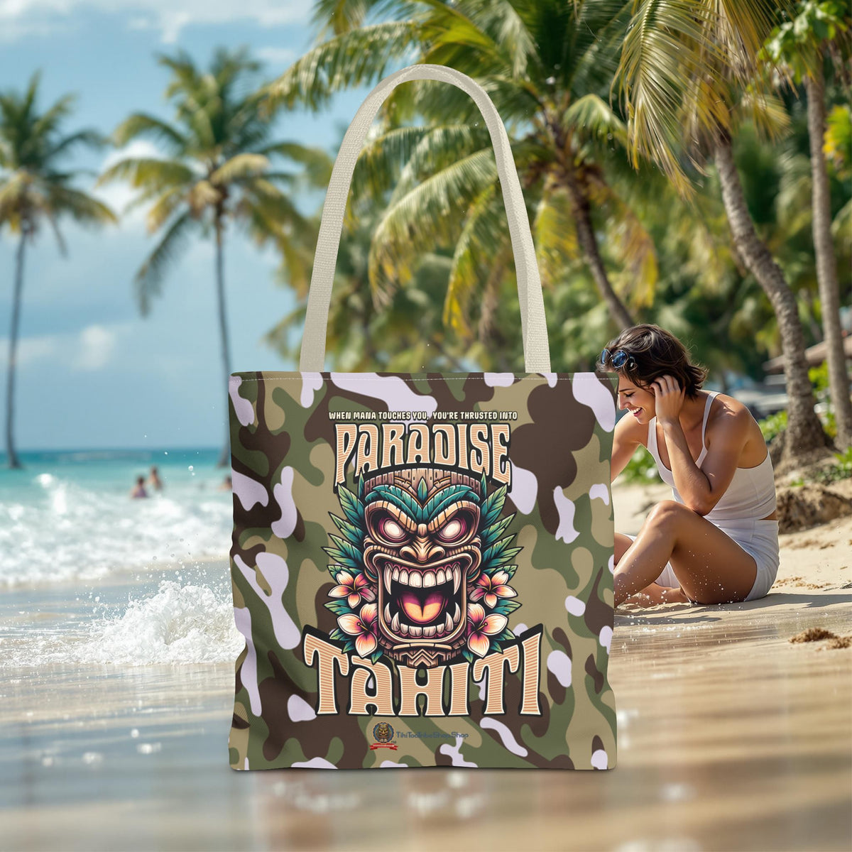 TAHITI  PARADISE Tote Bag