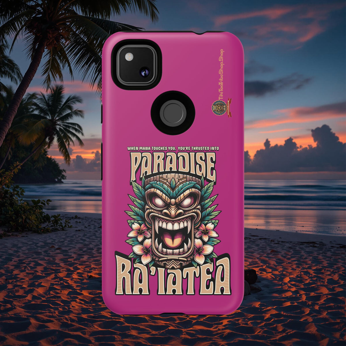 Ra’iatea – Coque Tiki Tribal de Protection Premium
