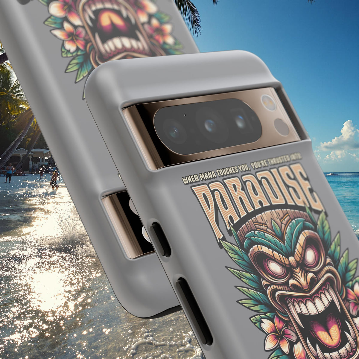 Te Henua Enata â Coque Antichoc Tiki Ancestral & Puissant