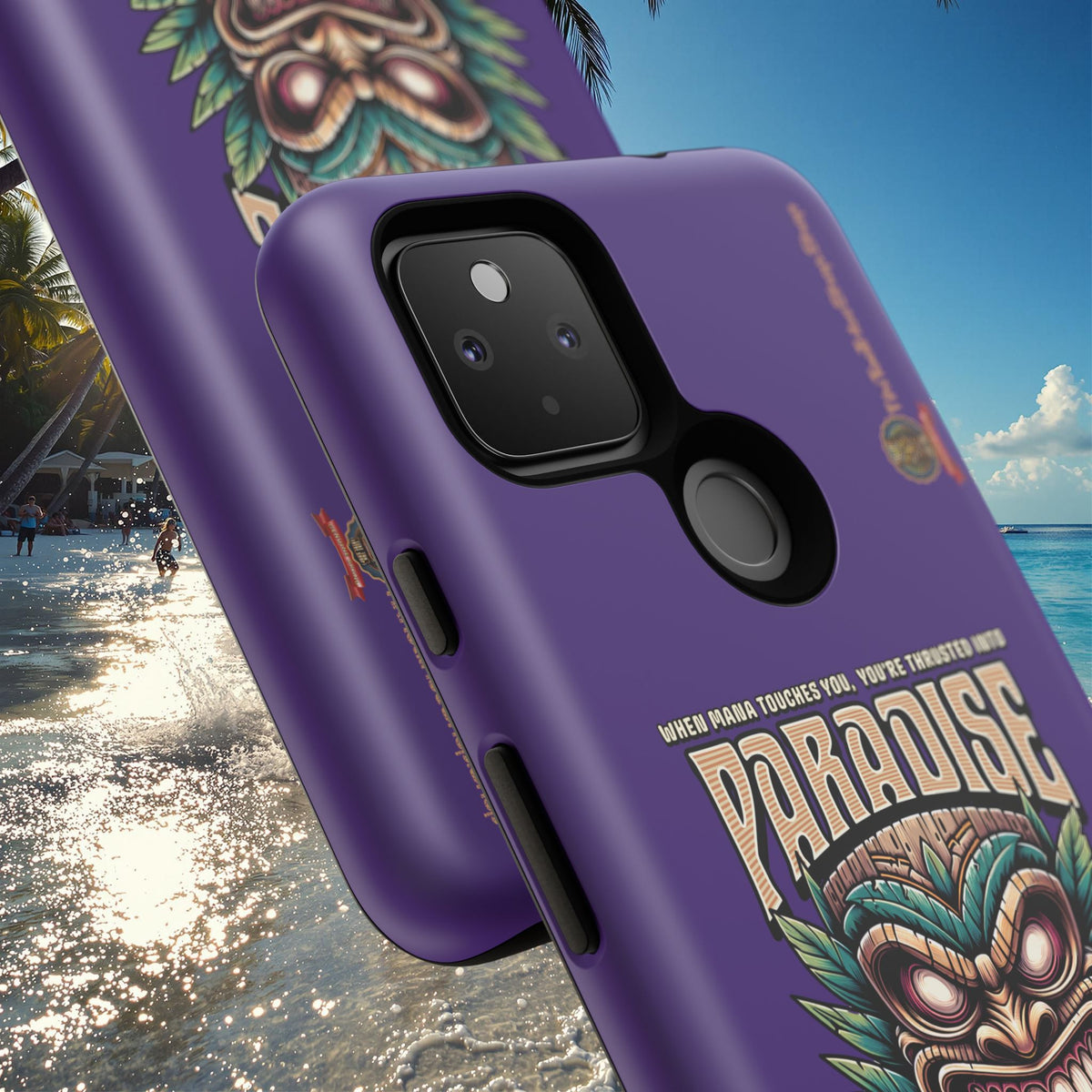 Te Henua Enata â Coque Antichoc Tiki Ancestral & Puissant