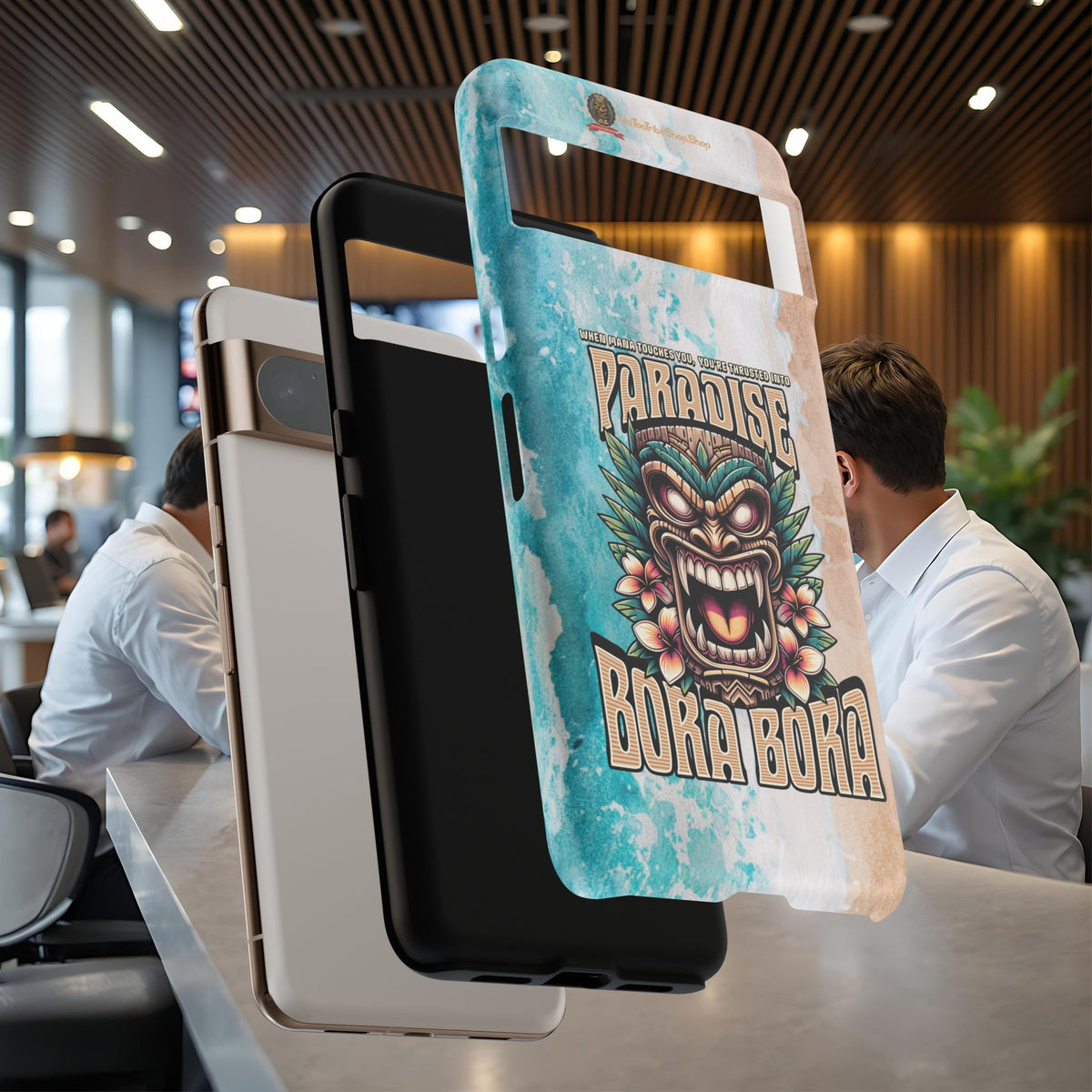 Bora Bora – Coque Antichoc Premium Tiki Élégance