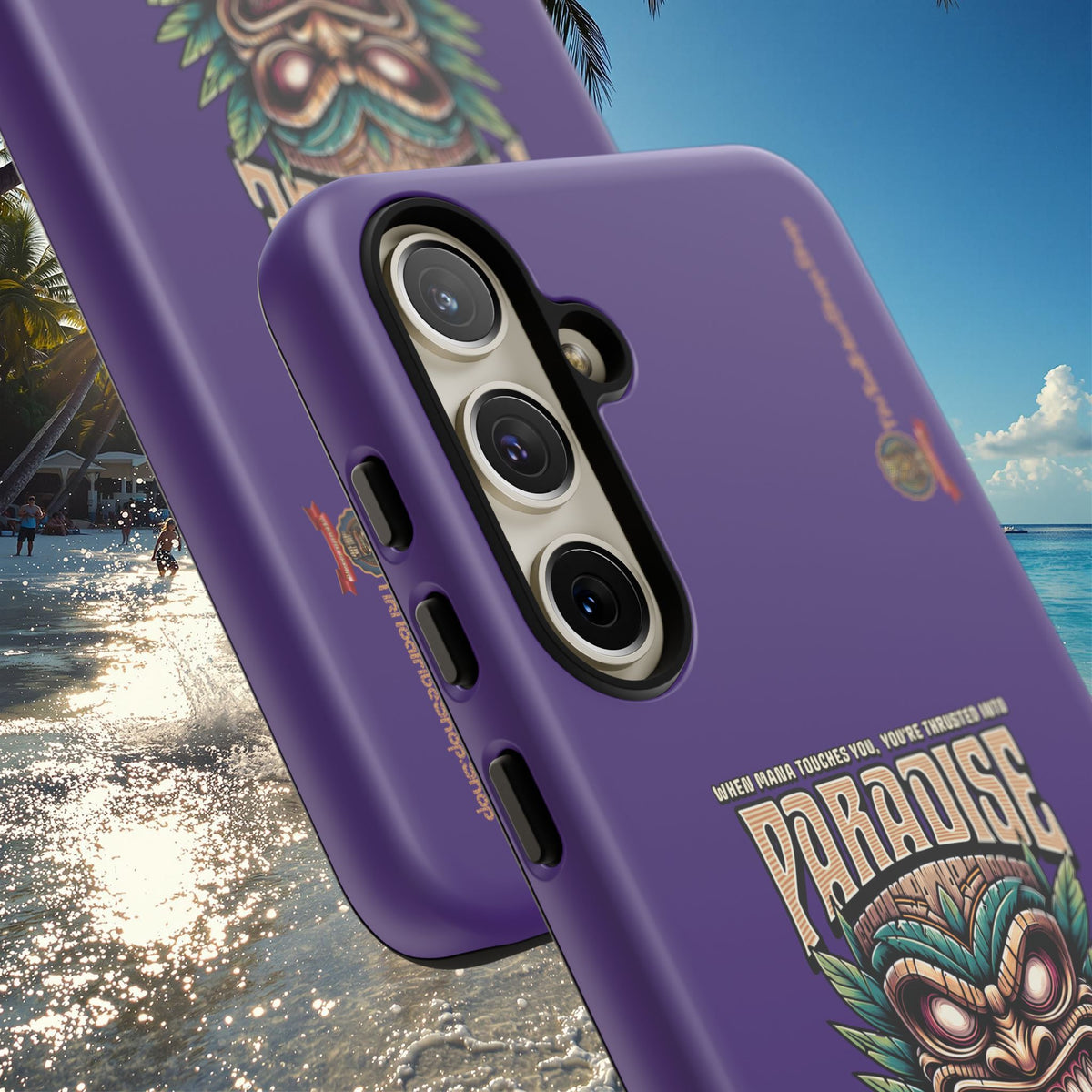 Te Henua Enata â Coque Antichoc Tiki Ancestral & Puissant