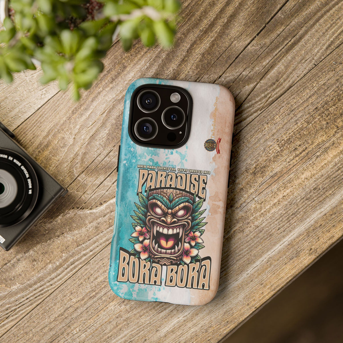 Bora Bora – Coque Antichoc Premium Tiki Élégance