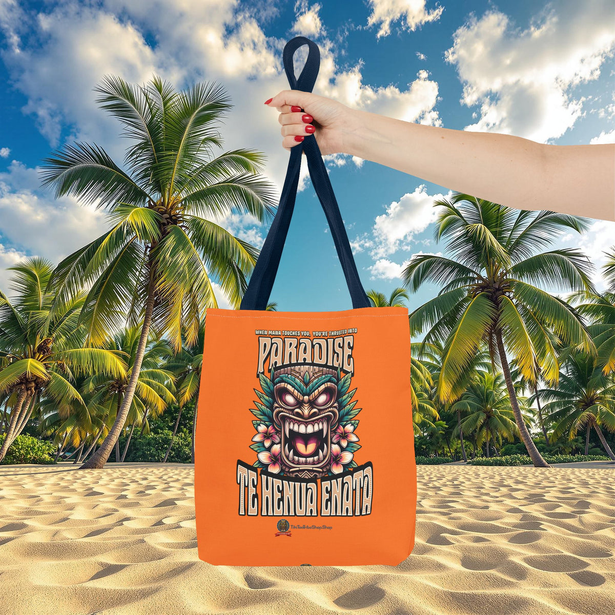 TE HENUA ENATA PARADISE Tote Bag