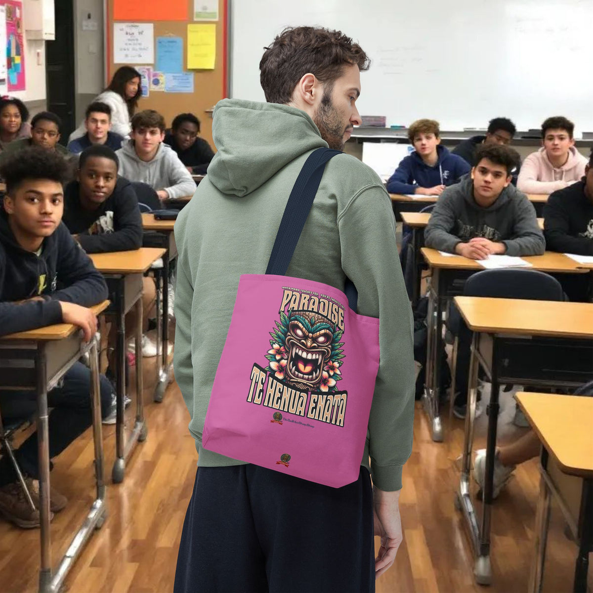 TE HENUA ENATA PARADISE Tote Bag