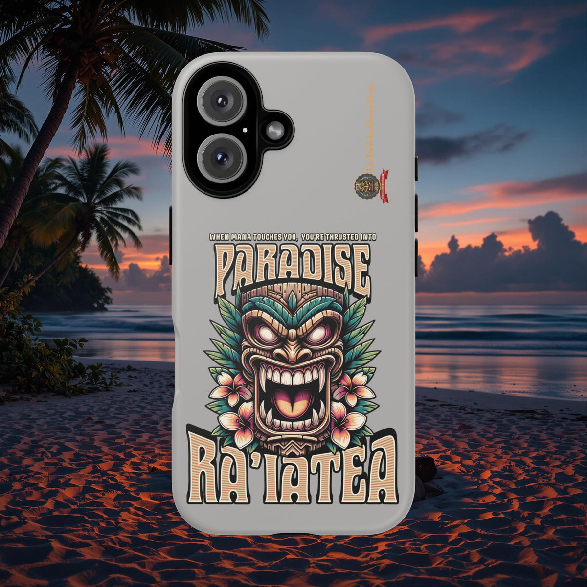 Ra’iatea – Coque Tiki Tribal de Protection Premium