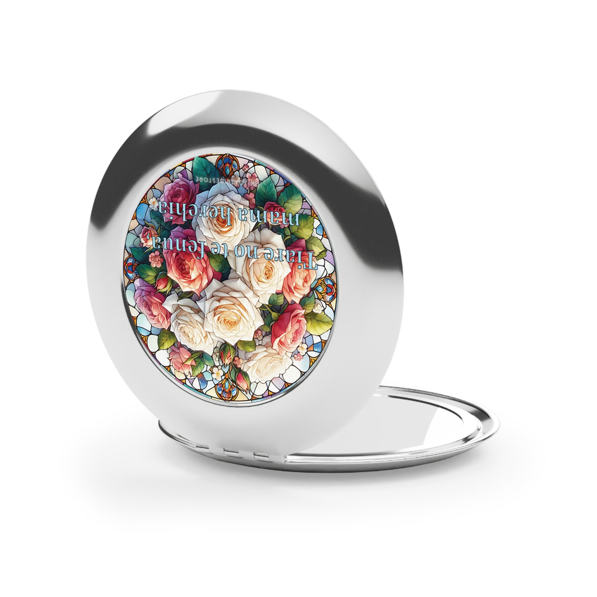 🇵🇫 Pocket Mirror - "Tiare no te fenua, mama herehia"
