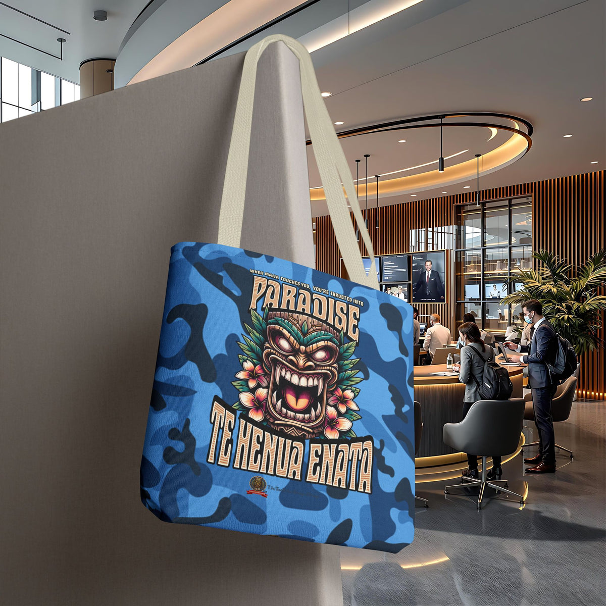 TE HENUA ENATA PARADISE Tote Bag